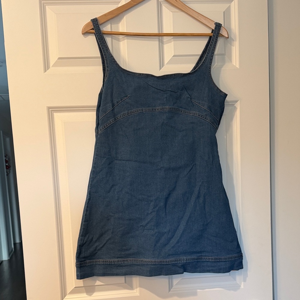 Forever 21 Blue Denim Mini Dress